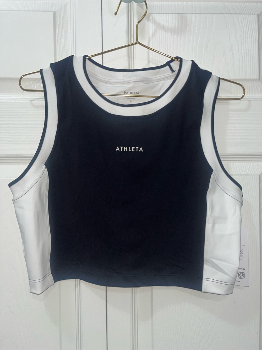 Athleta Power Serve Muscle Tank, NWT large.
